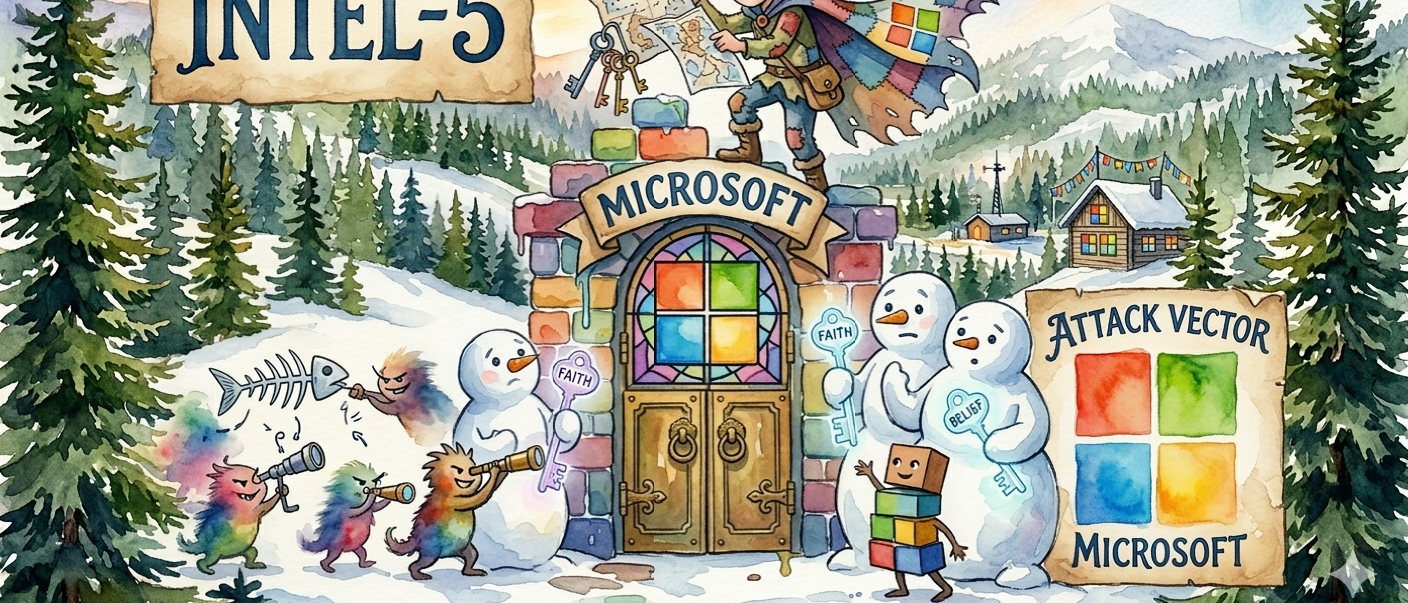 INTEL-5: Your Microsoft Login Page Is the Phishing Page